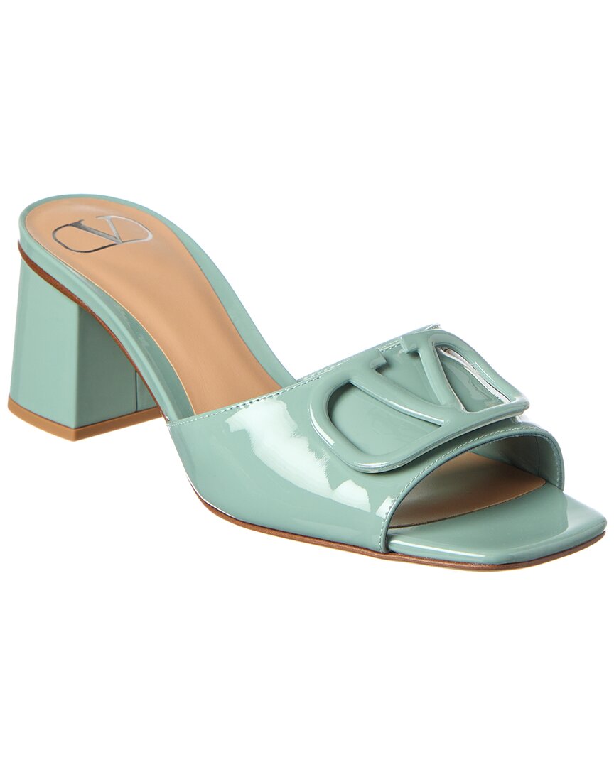 Valentino Shoes? Valentino Vlogo 60 Patent Sandal Premium Designer Casual Shoes