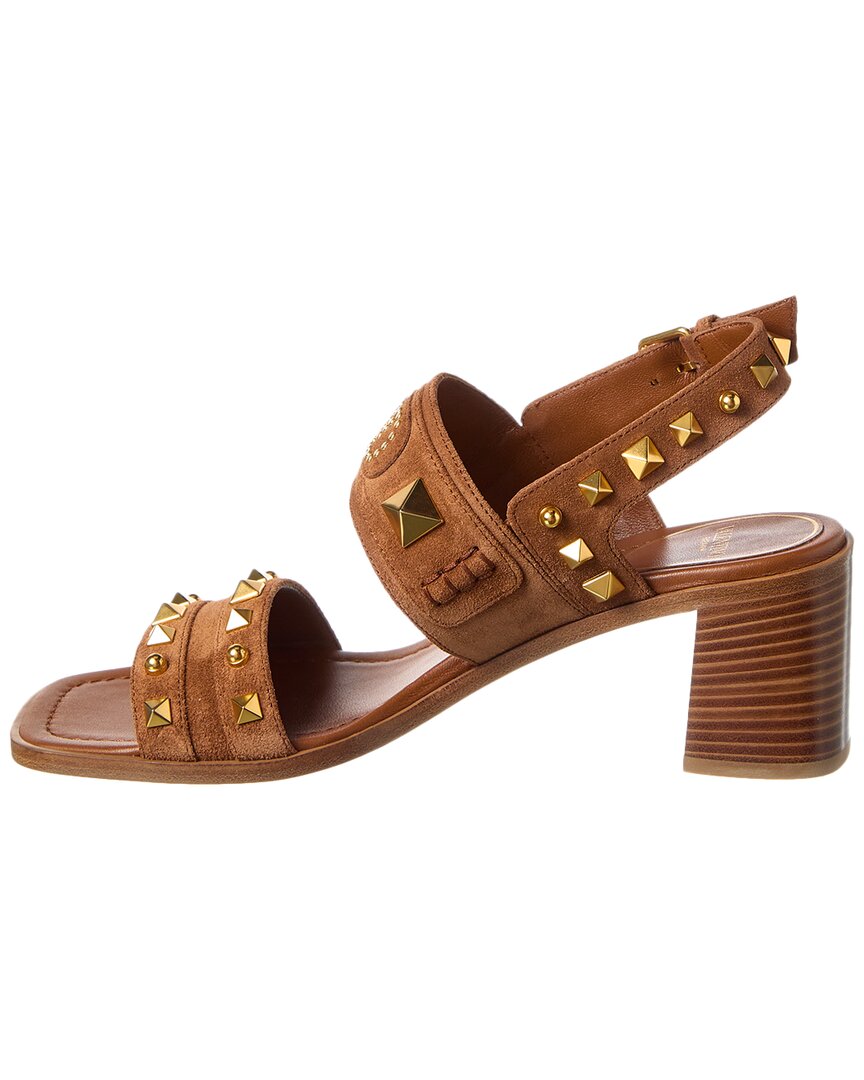 Valentino Shoes? Valentino Vlogo Rockstud 60 Suede Sandal Luxury Lifestyle Designer Footwear