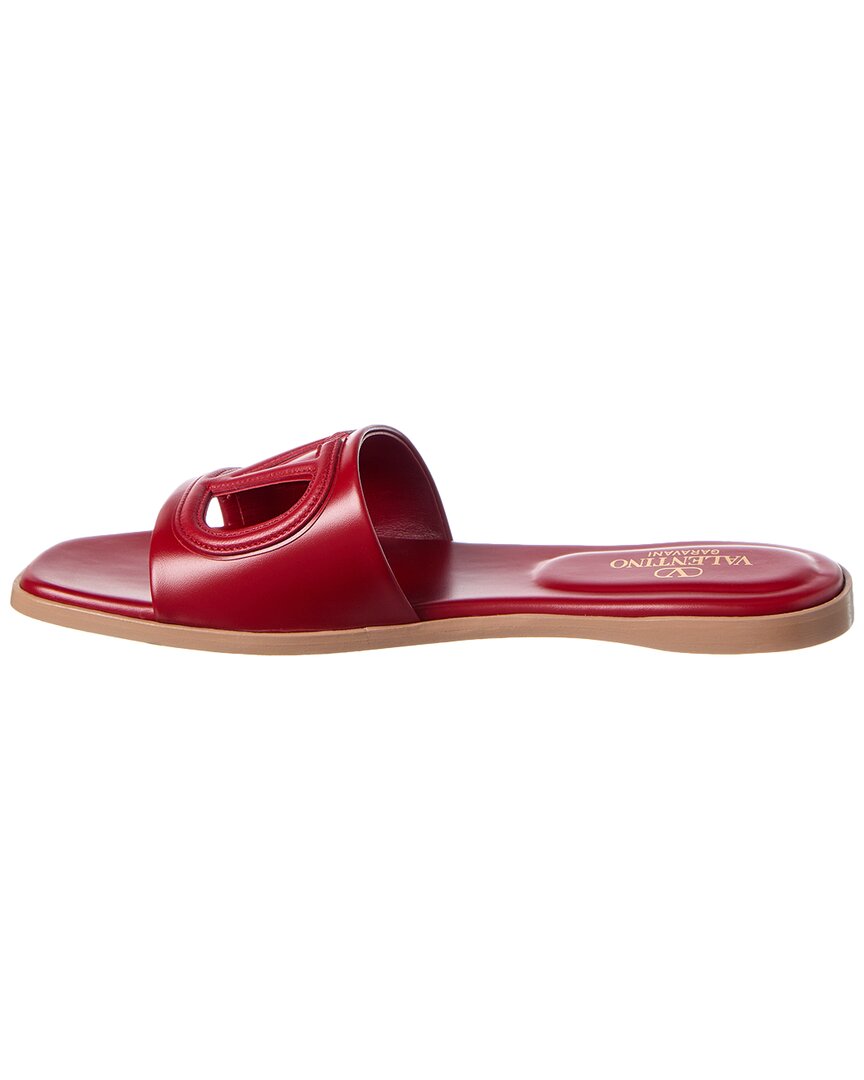 Valentino Shoes? Valentino Vlogo Leather Sandal Premium Designer Casual Shoes