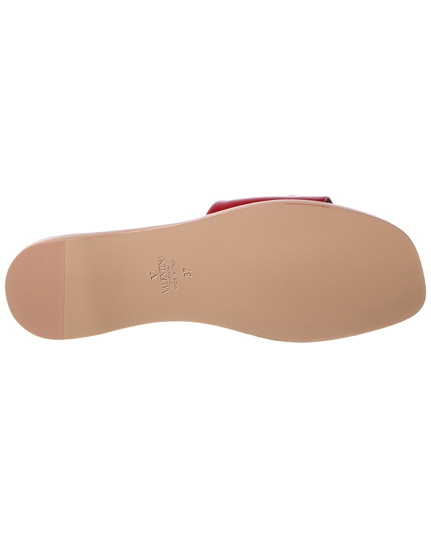 Valentino Shoes? Valentino Vlogo Leather Sandal Premium Designer Casual Shoes