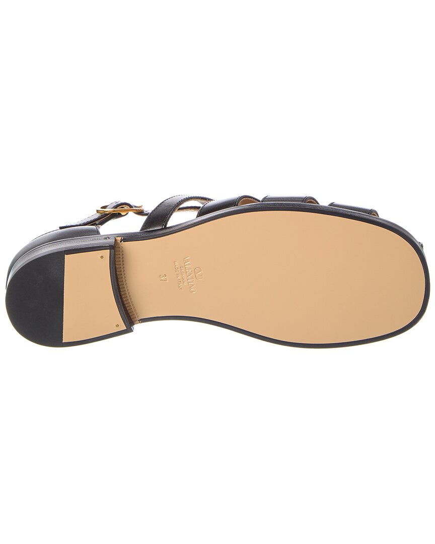 Valentino Shoes? Valentino Vlogo Leather Sandal Luxury Lifestyle Designer Footwear