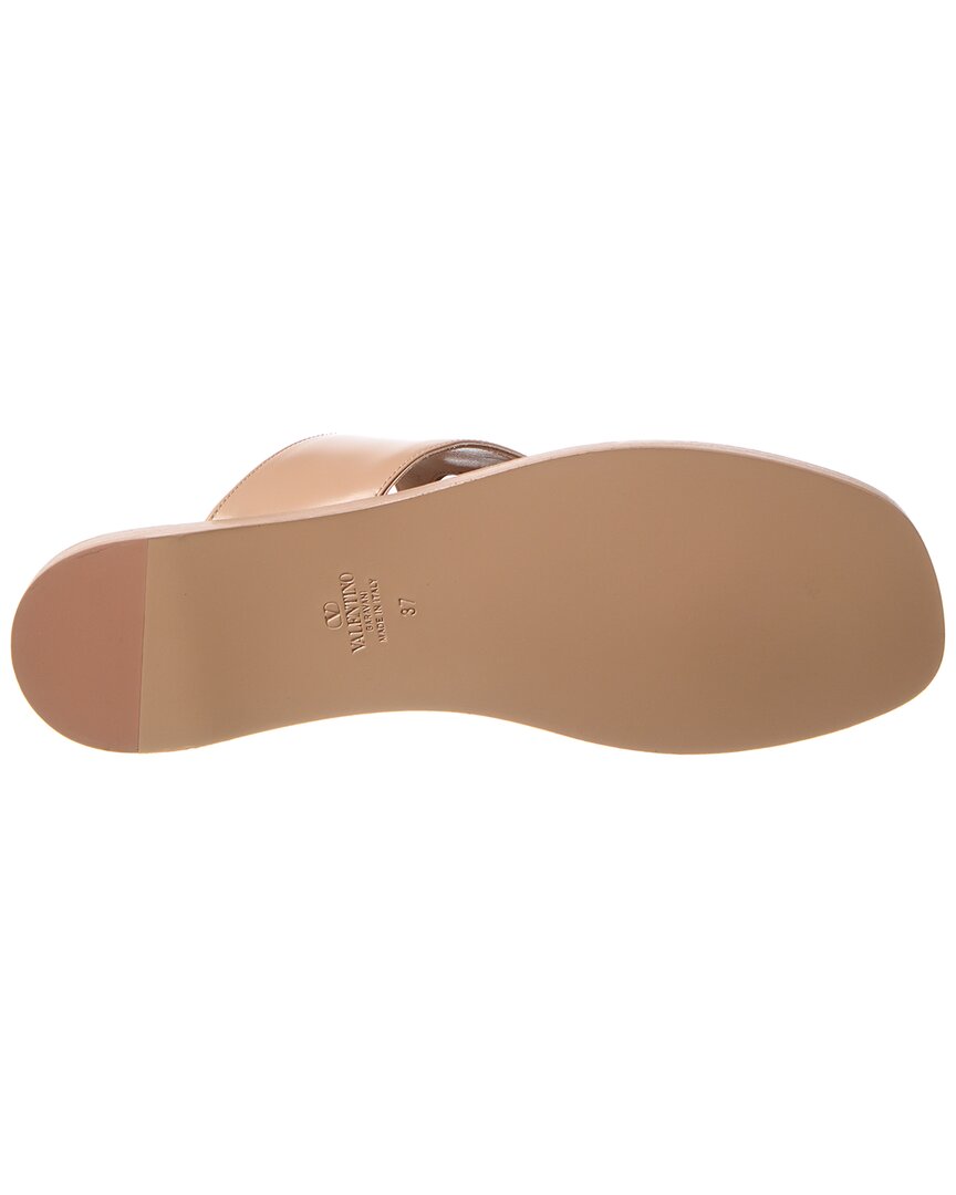 Valentino Shoes? Valentino Vlogo Leather Sandal Luxury Lifestyle Designer Footwear