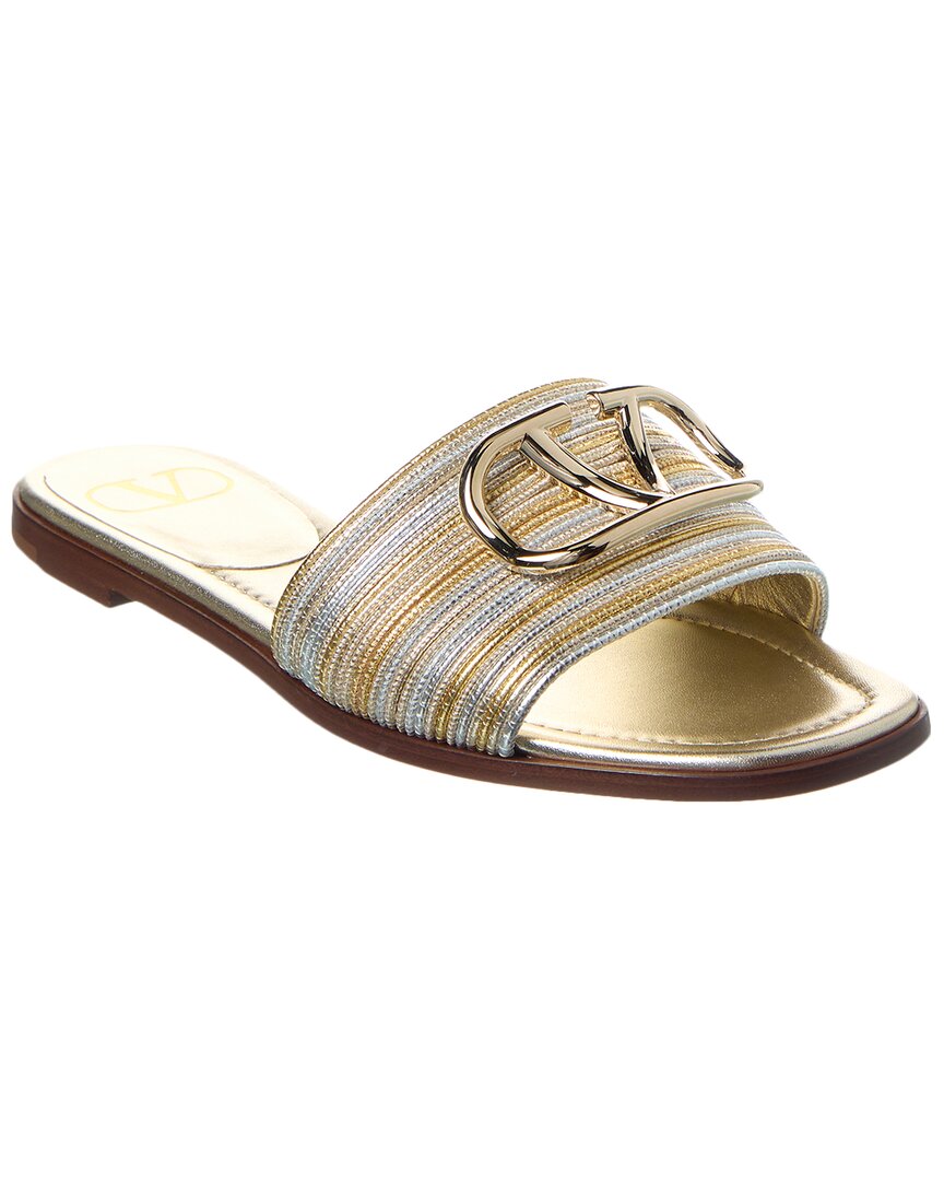 Valentino Shoes? Valentino Vlogo Leather Sandal Comfortable Everyday Designer Shoes