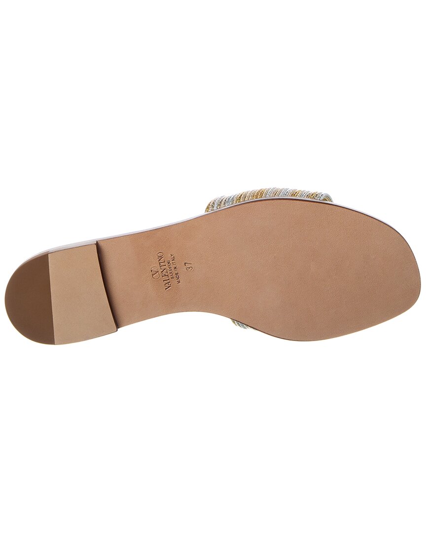 Valentino Shoes? Valentino Vlogo Leather Sandal Comfortable Everyday Designer Shoes