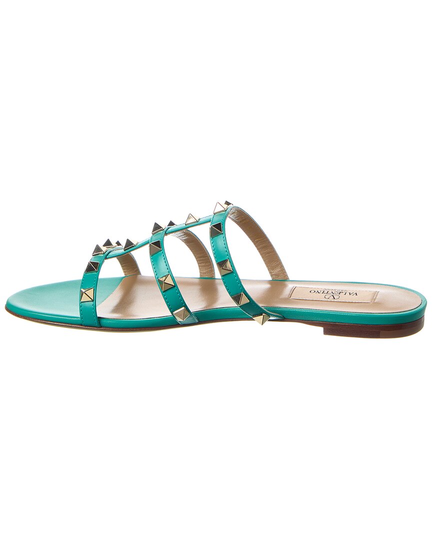 Valentino Shoes? Valentino Rockstud Caged Leather Sandal Premium Designer Casual Shoes