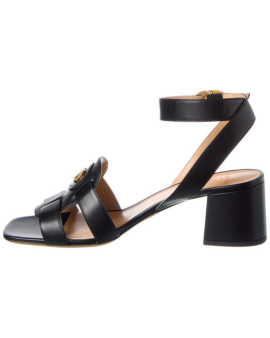 Valentino Shoes? Valentino Vlogo 55 Leather Sandal Premium Designer Casual Shoes