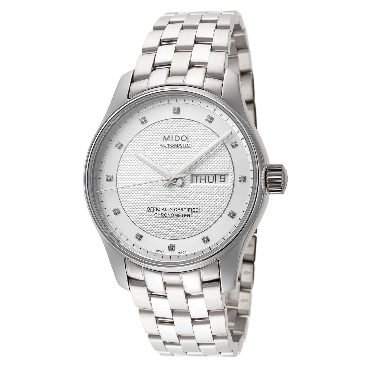 Front view of Mido Men's Belluna men's watch