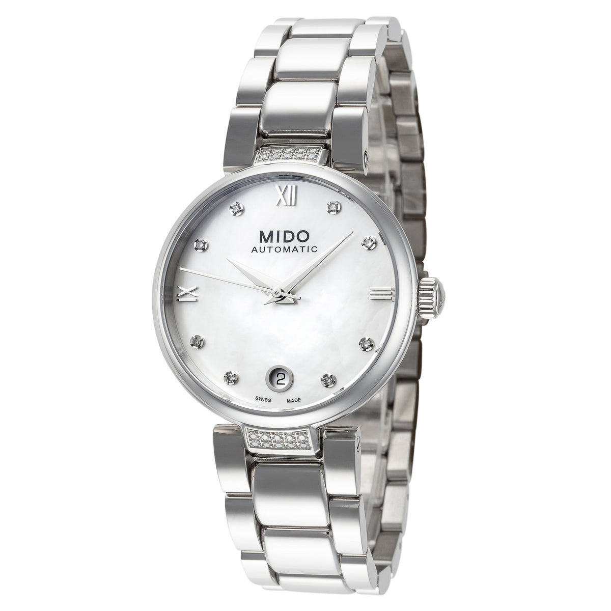 Front view of Mido Women's Baroncelli women's watch