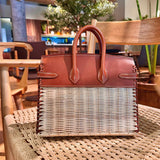 Fluid handbag styled for everyday wear