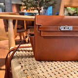 Polished bag shown from front angle