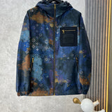 Back view of Louis Vuitton luxury clothing with runway-inspired design