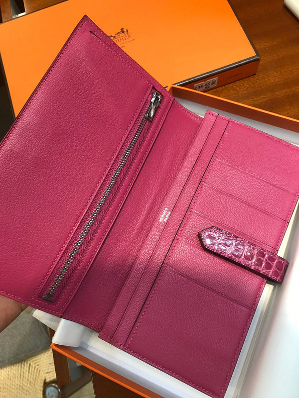 Side view of chic structured handbag