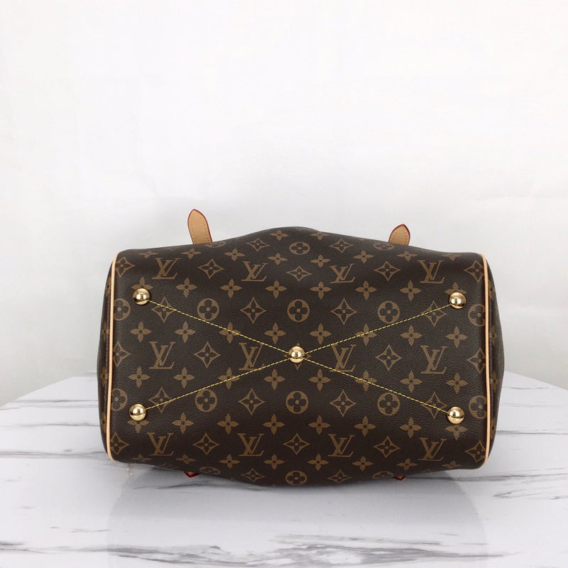 Front view of refined statement women's handbag – women's everyday handbag