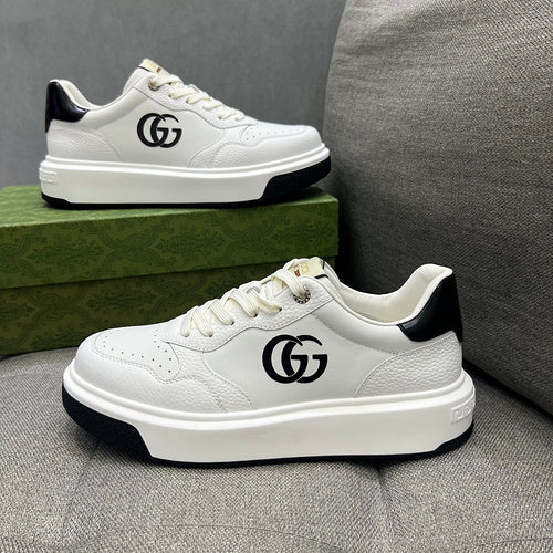 Gucci bold contrast luxury sneakers view 11 streetwear statement look