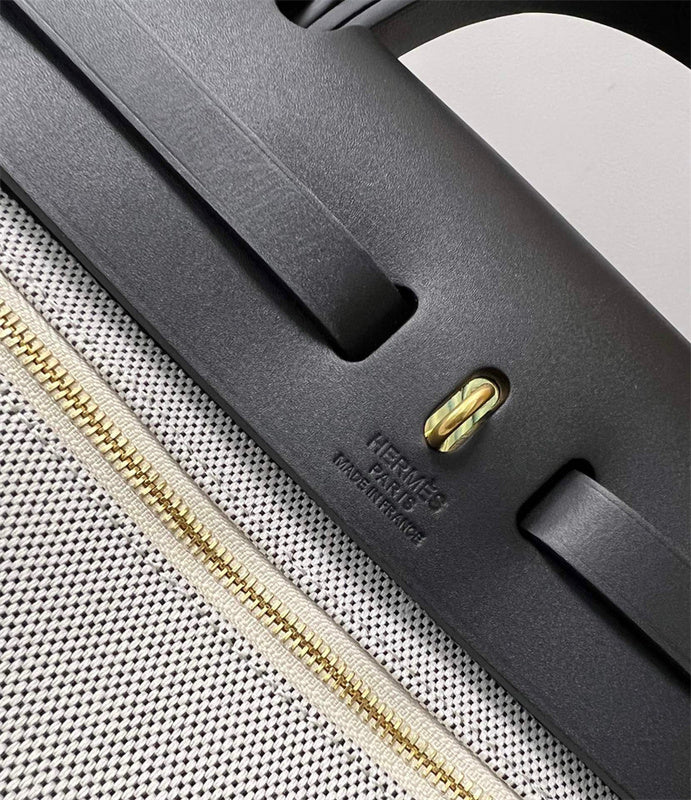  top-handle bag close-up of hardware and finish