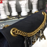 Effortless Premium PU Leather Handbag - Signature Hardware Accents | Women's Luxury Handbag #831 - interior view (image 6) of designer-inspired handbag
