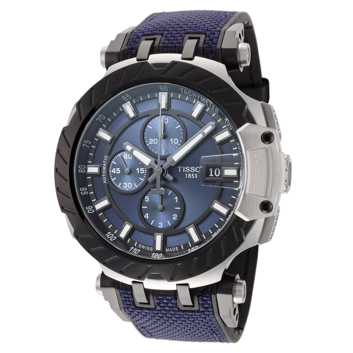 Front view of Tissot men's watch