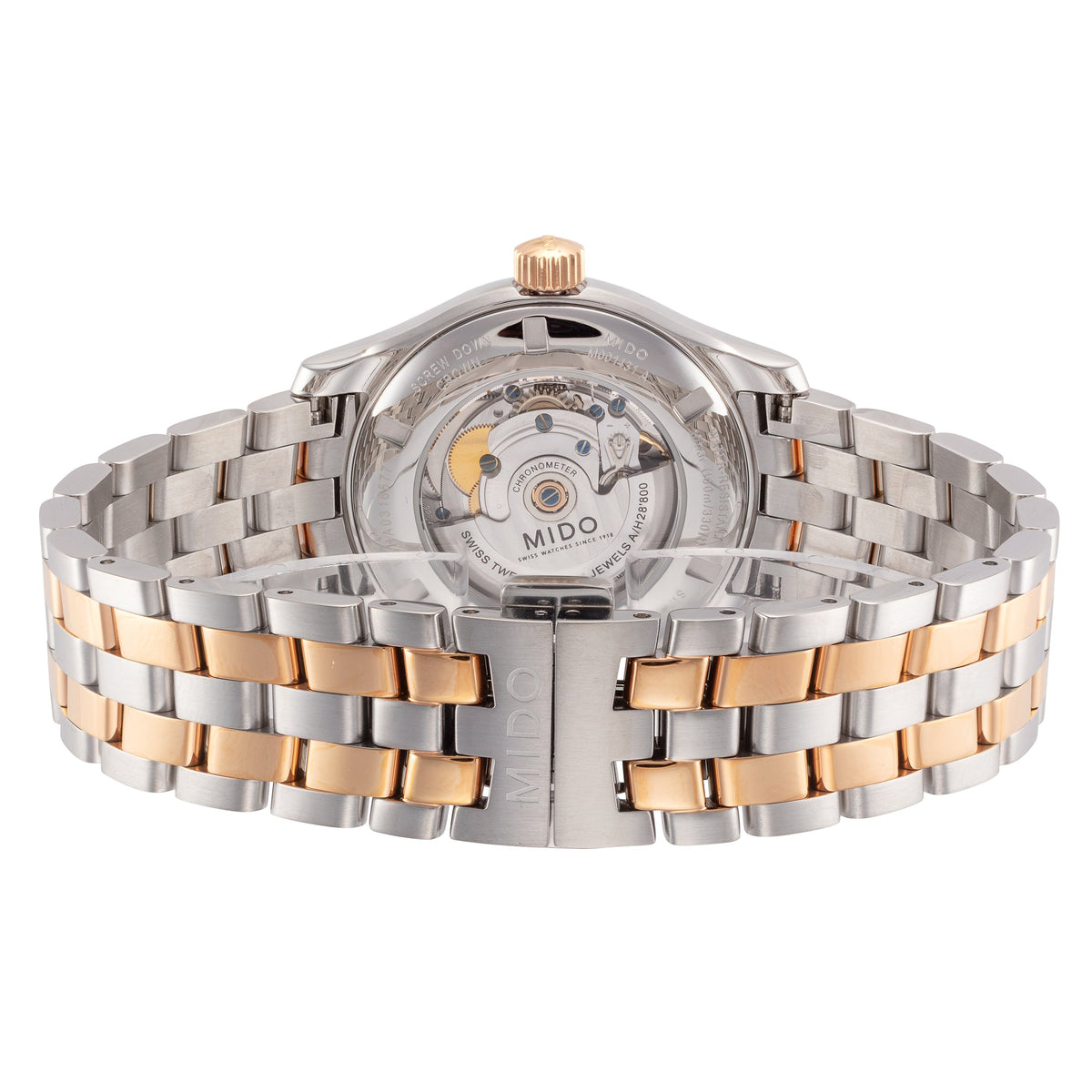 Side view of Mido Men's Belluna men's watch