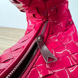 Understated Vegan Leather Handbag - Sleek Minimalist Lines | Women's Designer-Inspired Purse #1655 - interior view (image 6) of designer-inspired handbag