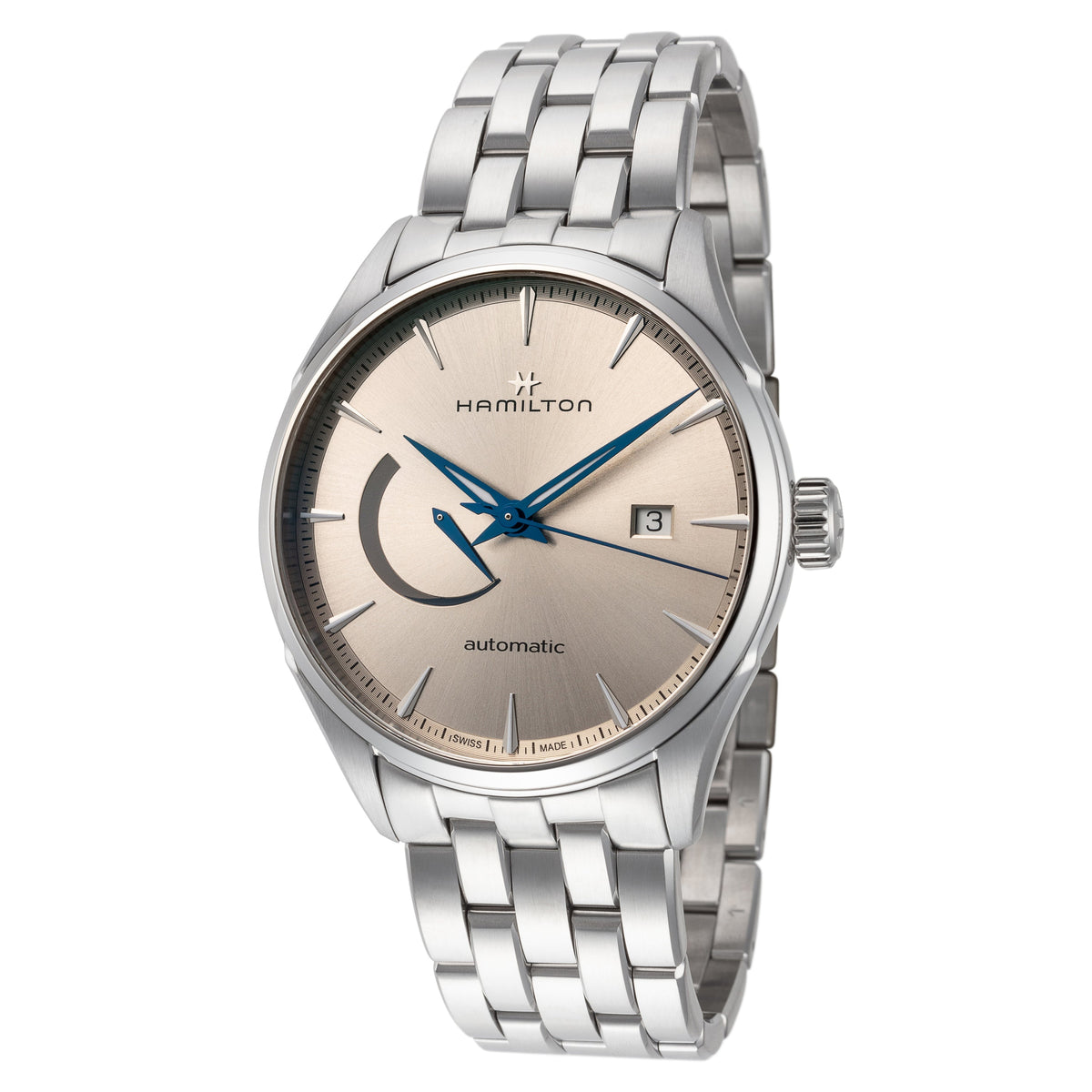 Front view of Hamilton men's watch