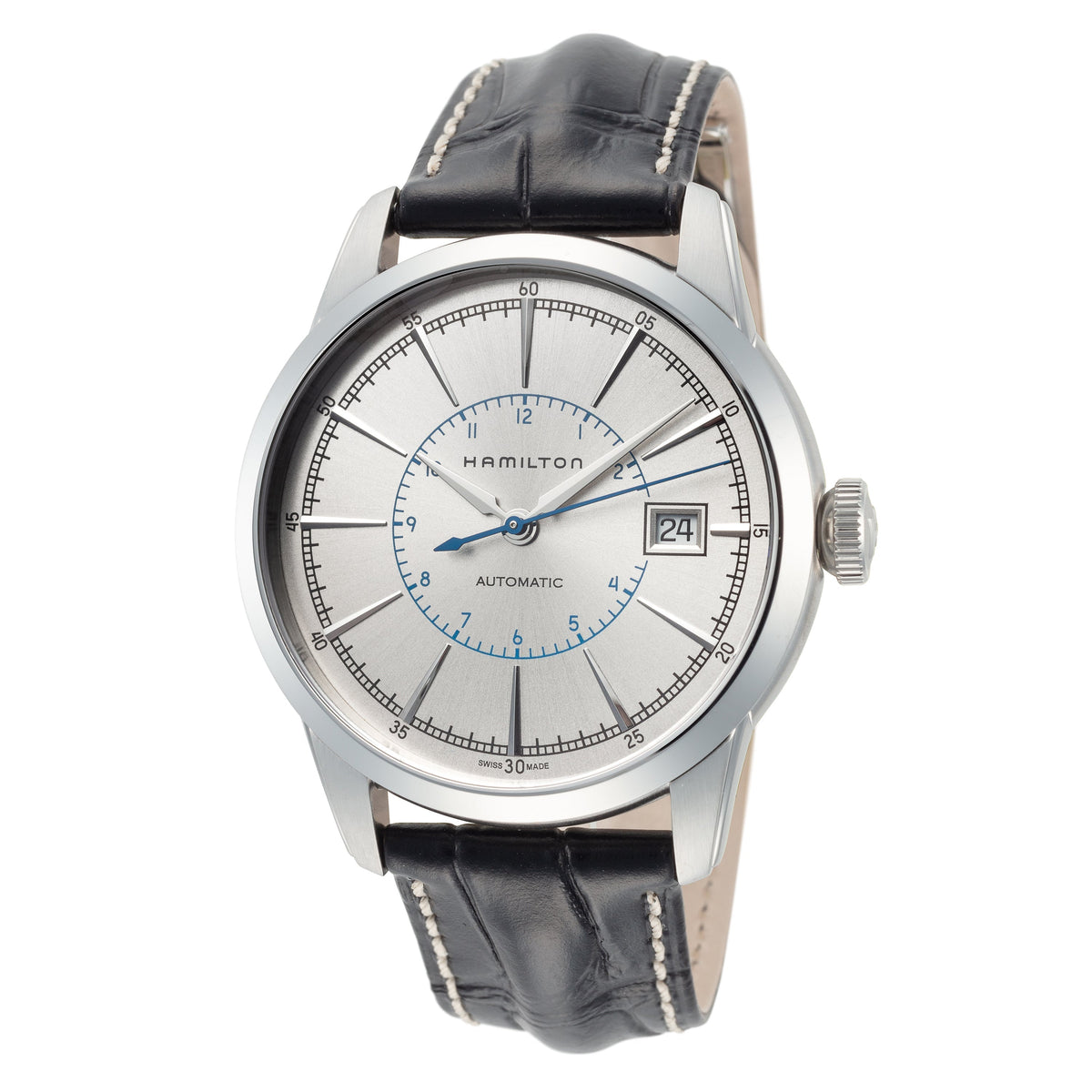 Front view of Hamilton men's watch