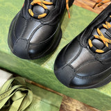 Gucci fresh white-and-black luxury sneakers view 5 minimalist modern build
