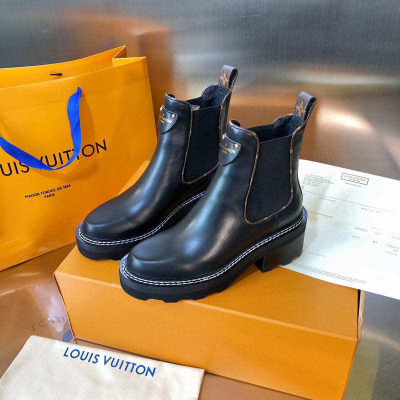 Louis Vuitton luxury shoes back view — premium authentic designer style