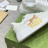 Gucci bold contrast luxury sneakers view 5 signature lace-up style
