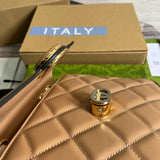Interior view of classic sleek women's handbag – women's premium purse