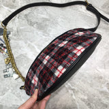 Sophisticated Faux Leather Handbag - Smooth Faux-Leather Exterior | Women's Statement Accessory #737 - back view (image 4) of designer-inspired handbag