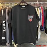 Full styled look of Rhude luxury clothing with runway-inspired design