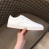 Hermes shoes Style 105 - texture and material detail
