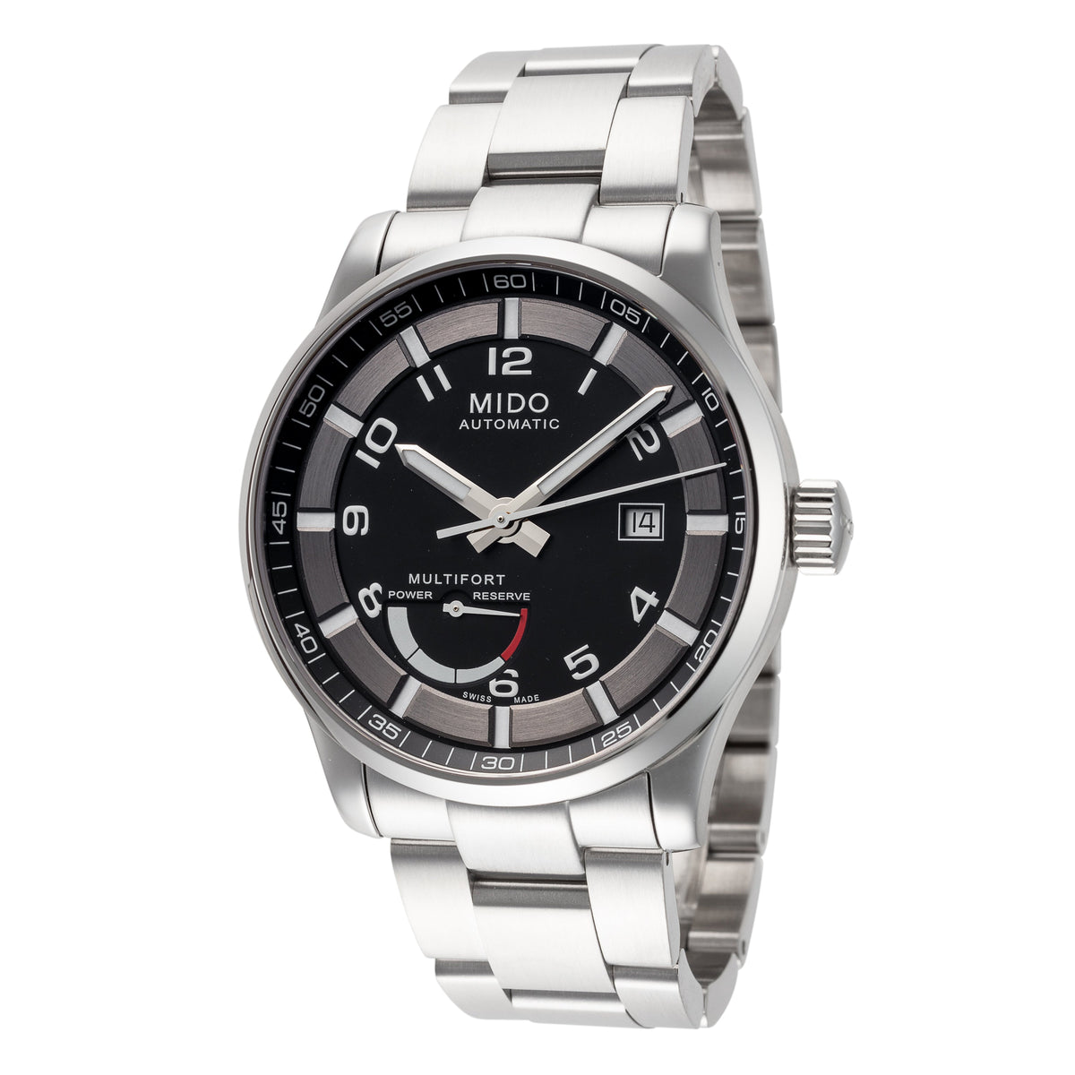 Front view of Mido Men's Multifort men's watch