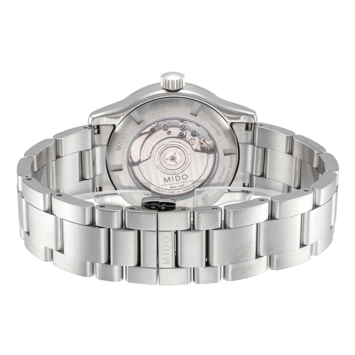 Side view of Mido Men's Multifort men's watch