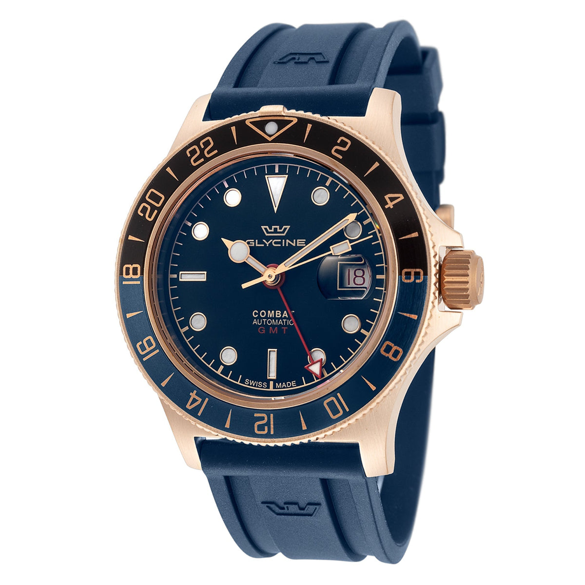 Front view of Glycine Men's GL0321 men's watch