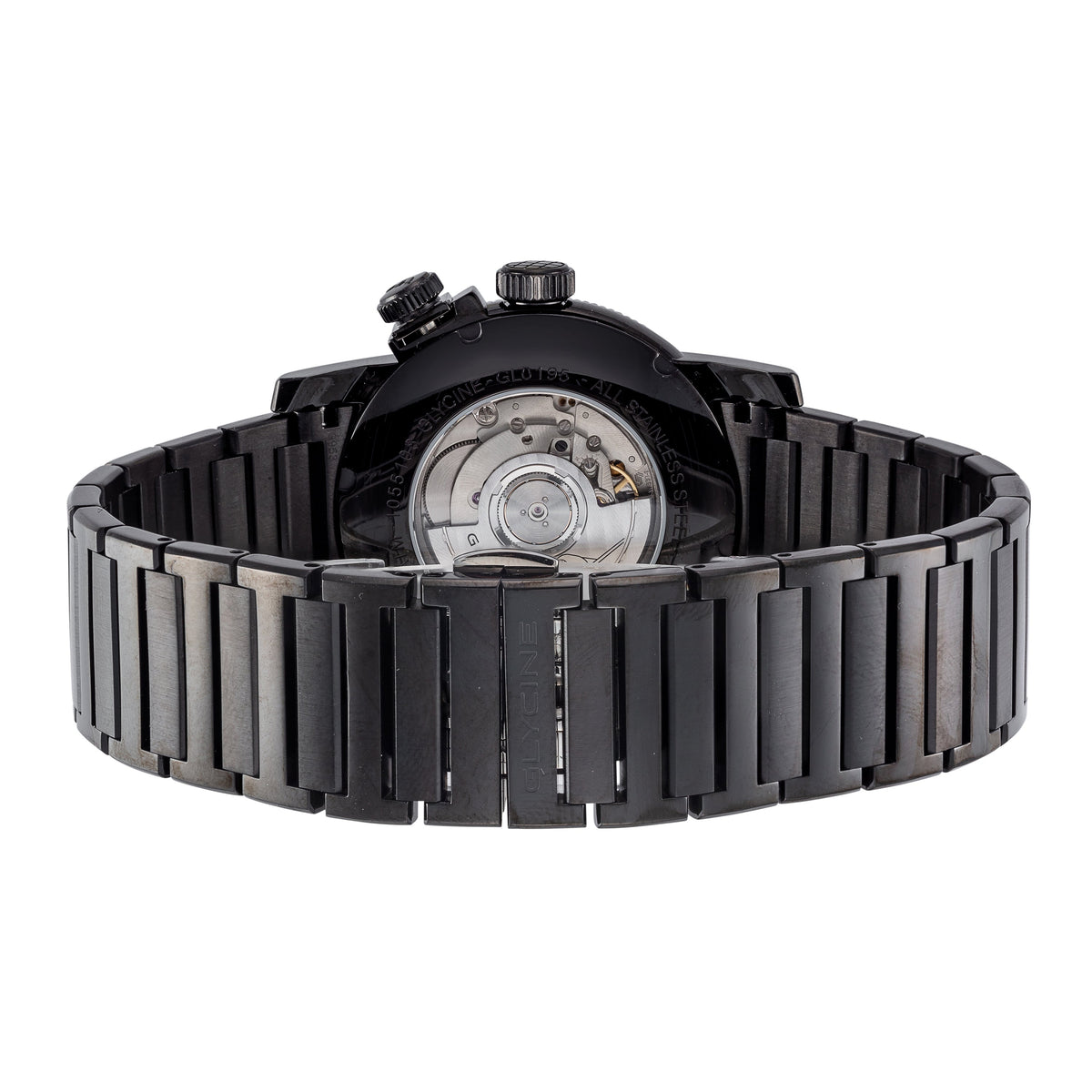 Side view of Glycine Men's Airman men's watch
