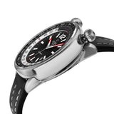 Close-up detail view of Gevril Men's Wallabout men's watch