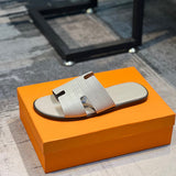 Hermès Nude Bow-Detail Flats - Sole Detail View