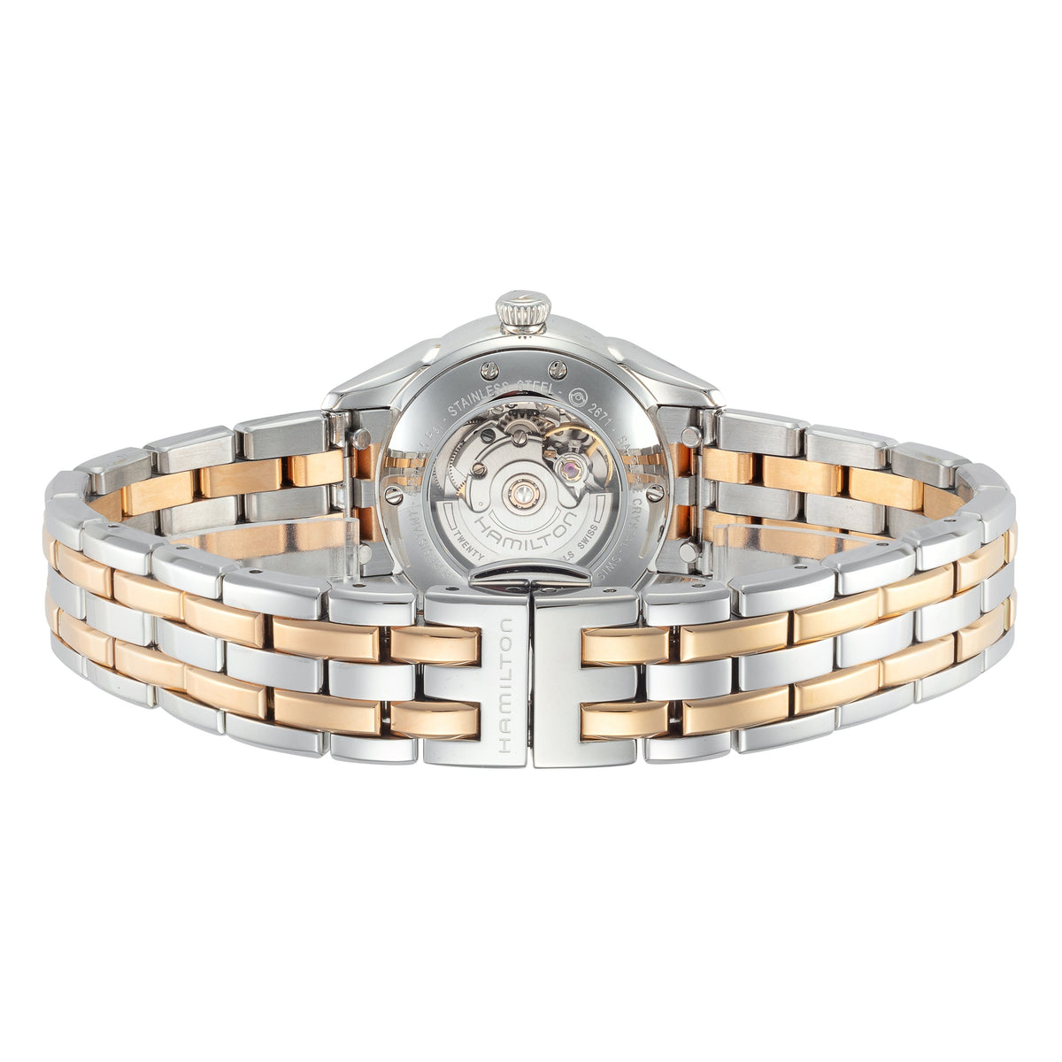Side view of Hamilton women's watch