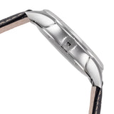 Close-up detail view of Hamilton men's watch