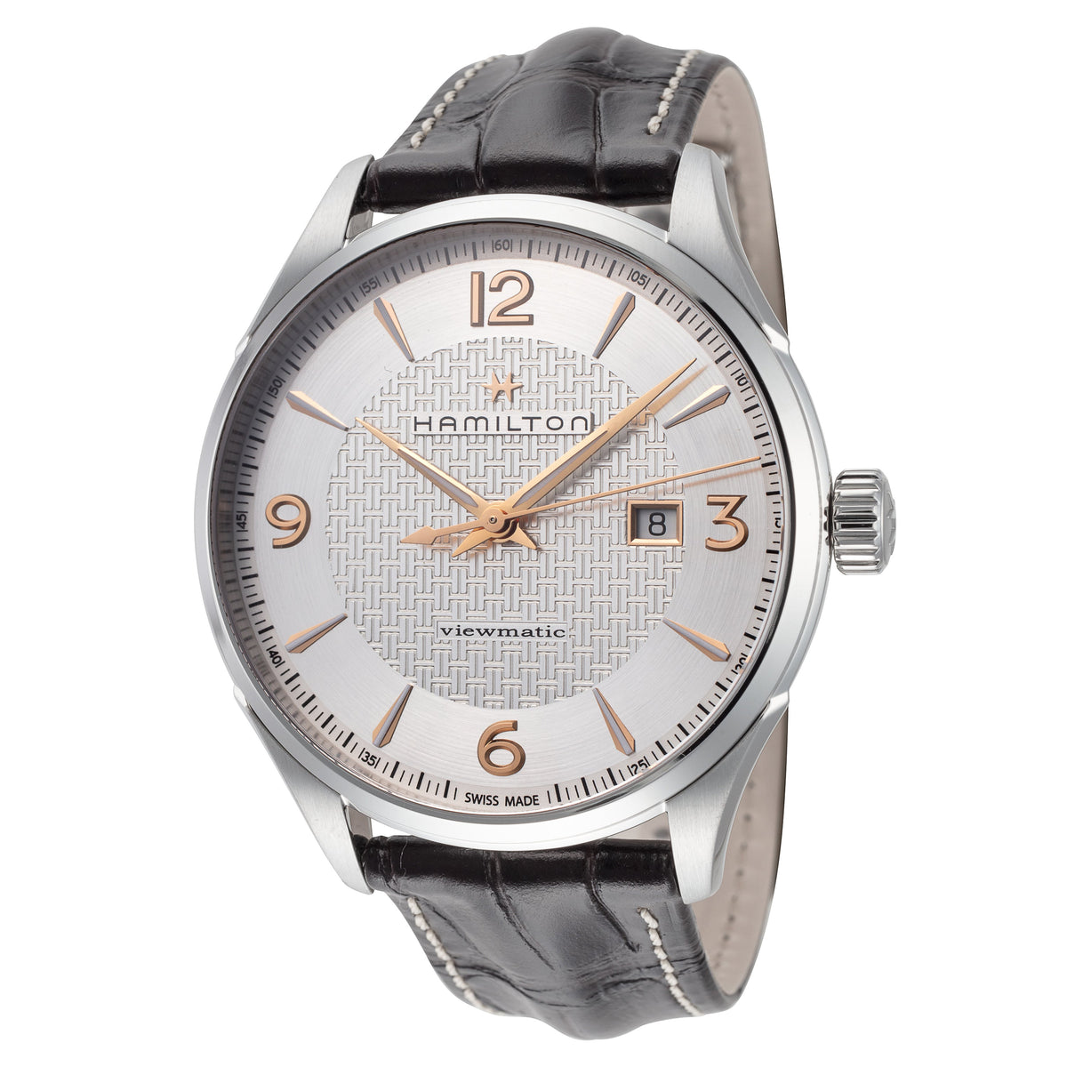 Front view of Hamilton men's watch