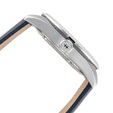 Close-up detail view of Hamilton men's watch