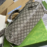 Front view of refined classic women's handbag – women's luxury handbag