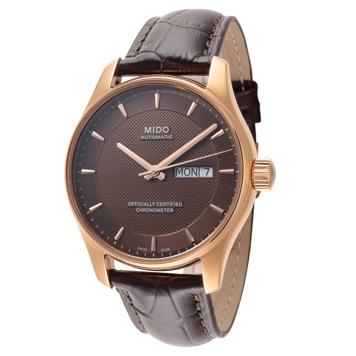 Front view of Mido Men's M001.431.36.291.12 men's watch
