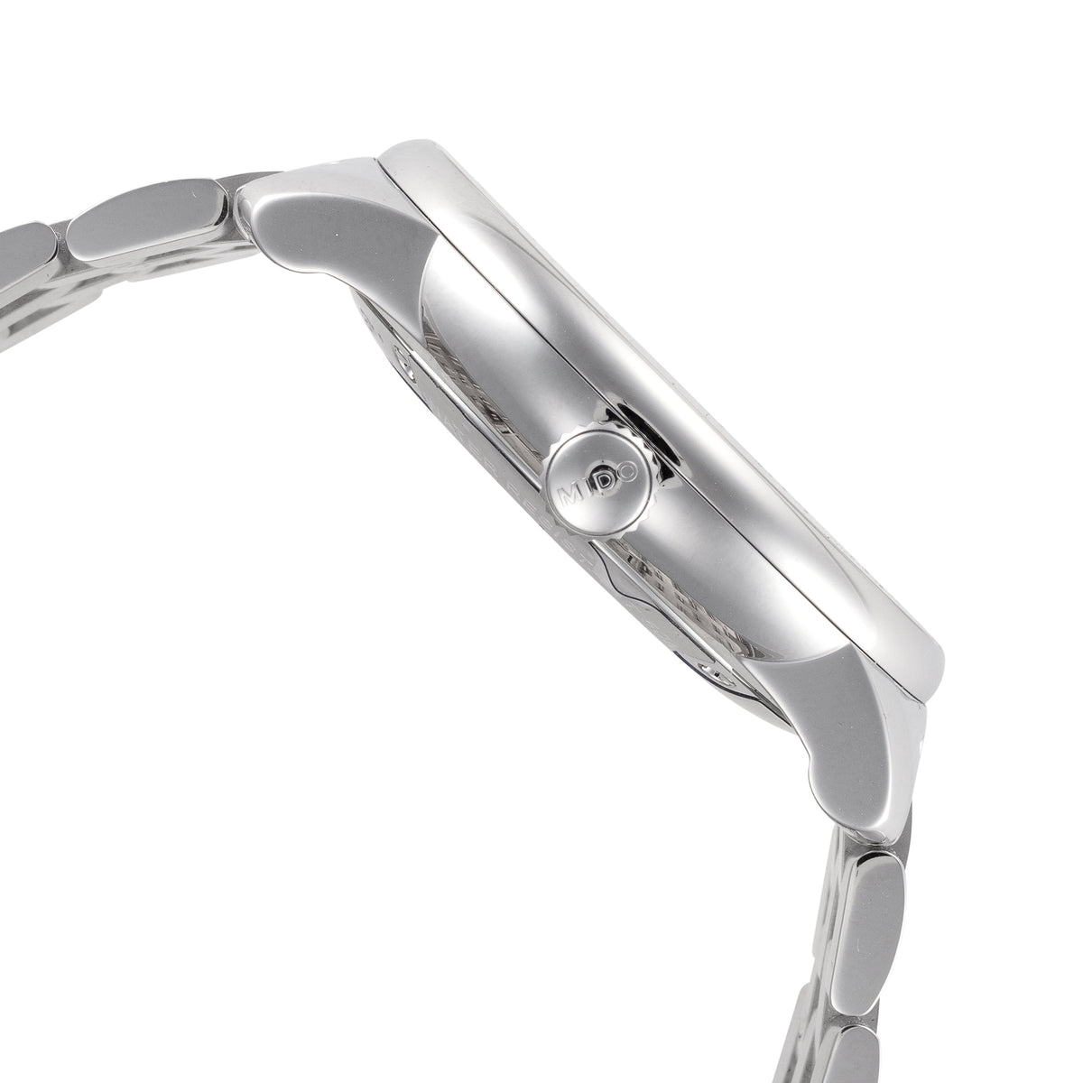 Side view of Mido Men's Baroncelli men's watch