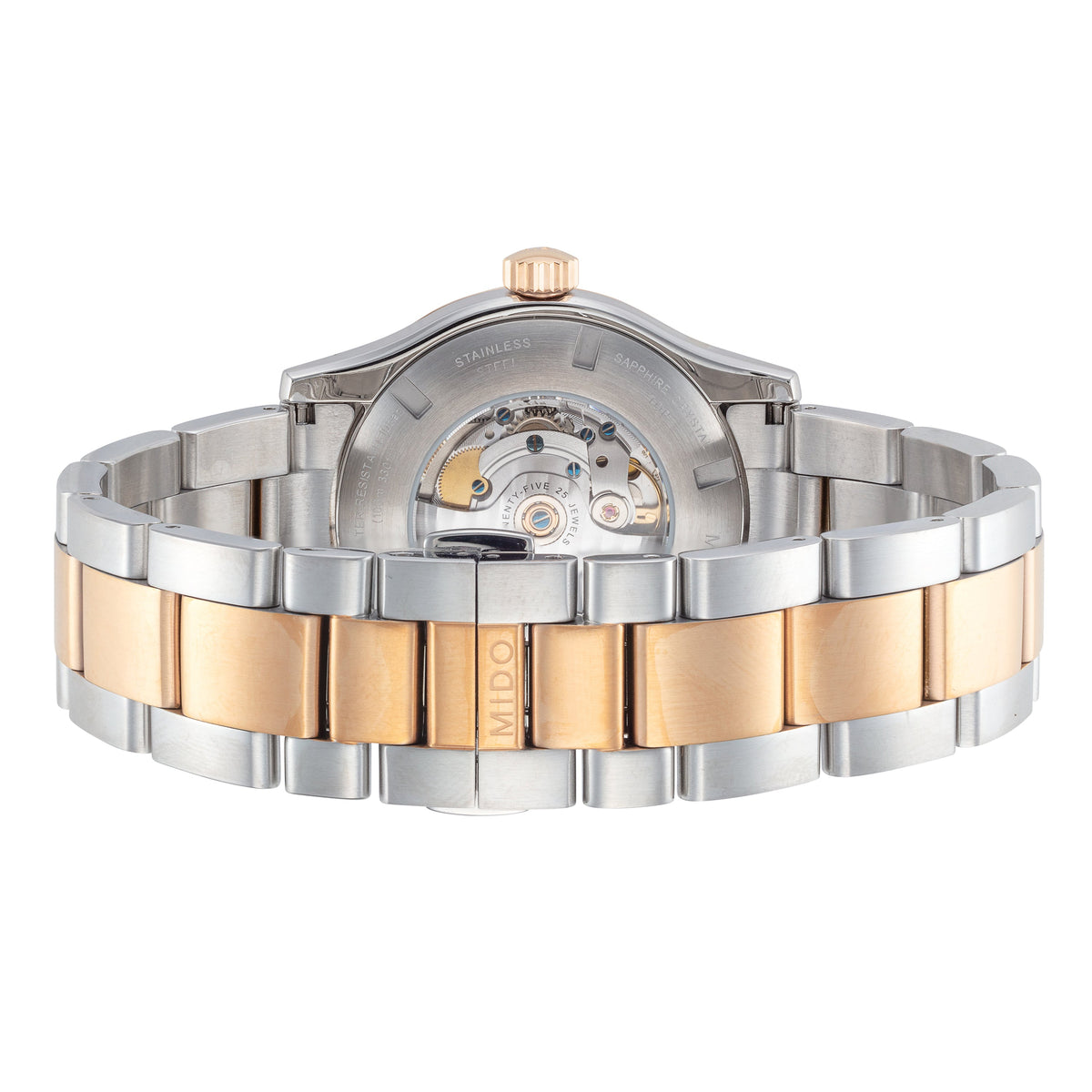 Side view of Mido Men's M0054312203100 men's watch