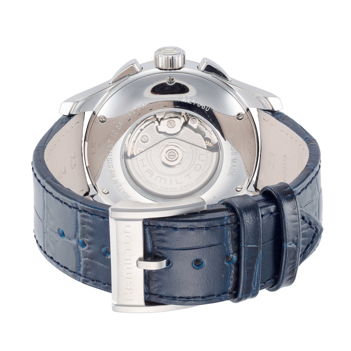 Side view of Hamilton men's watch