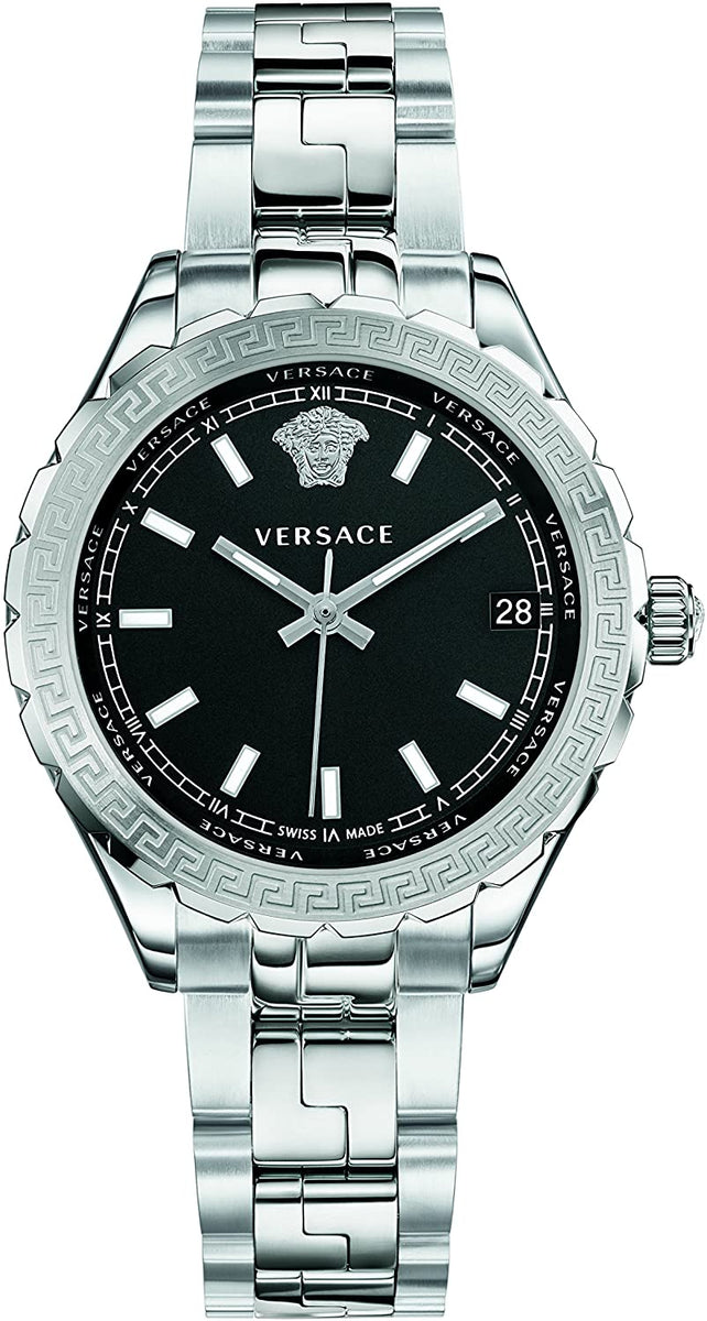 Front view of Versace women's watch