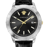 Front view of Versace men's watch
