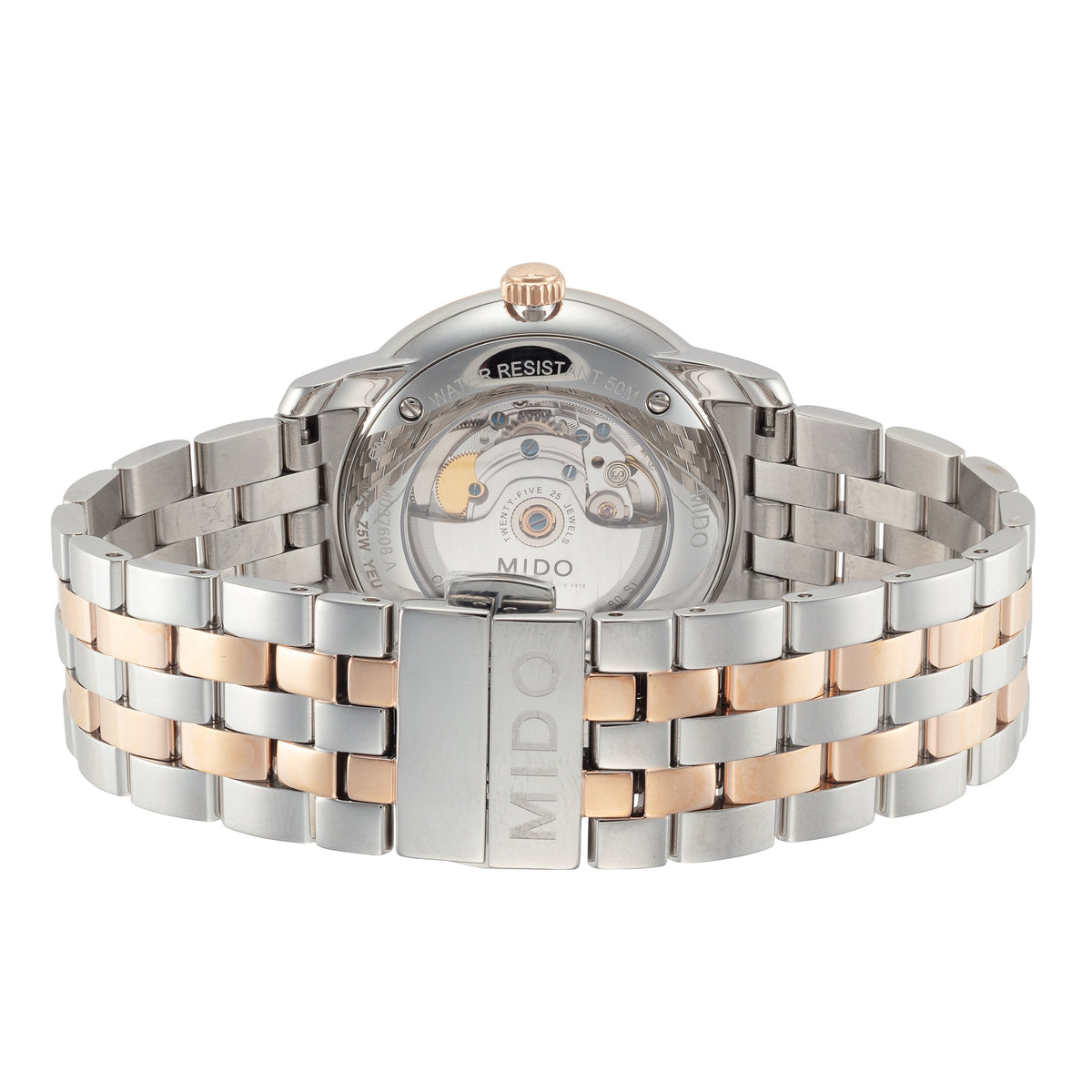 Side view of Mido Men's Baroncelli men's watch
